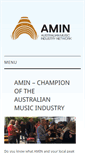 Mobile Screenshot of amin.org.au